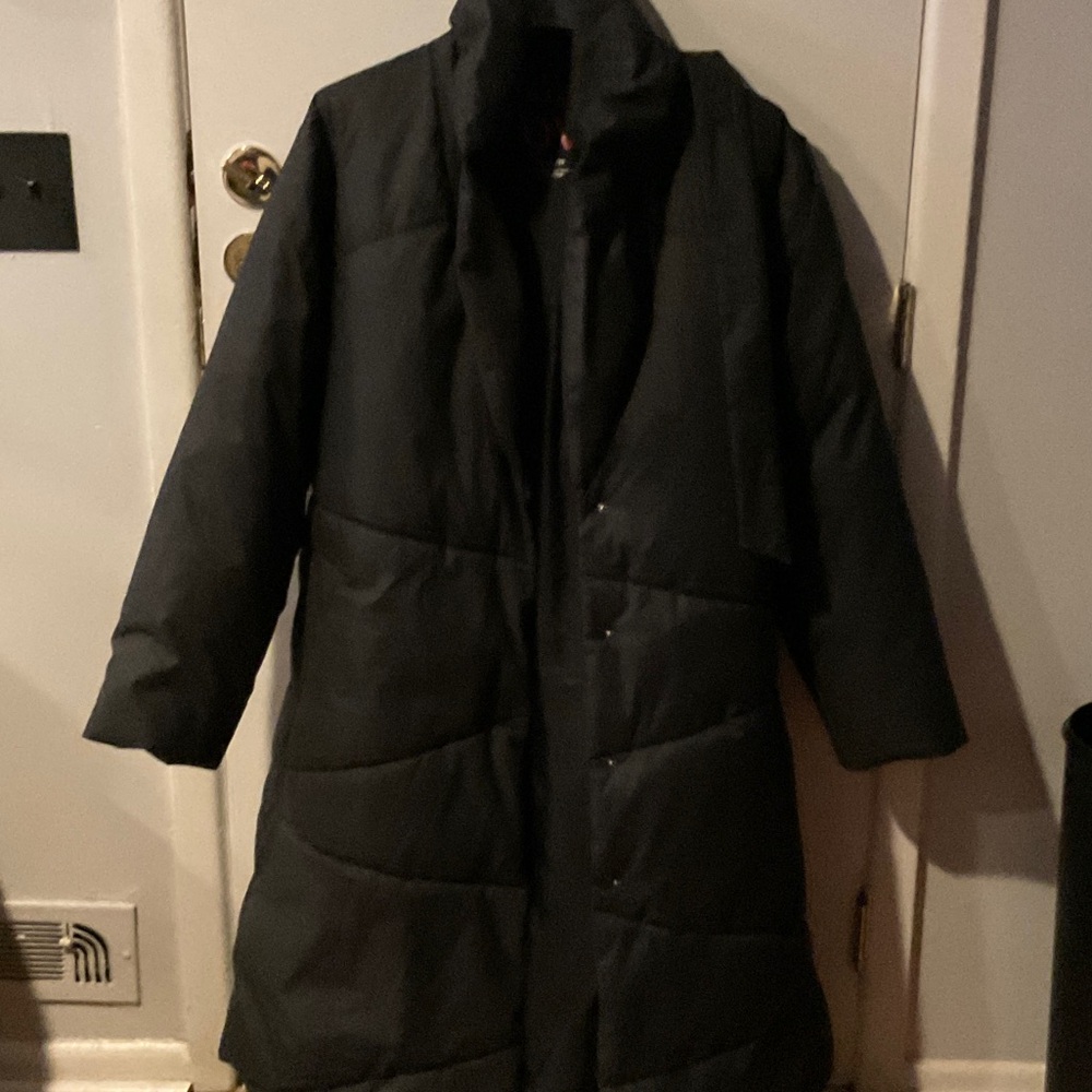 Black Puffer Coat